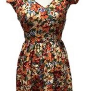 Cupshe Vibrant Floral Mini Dress